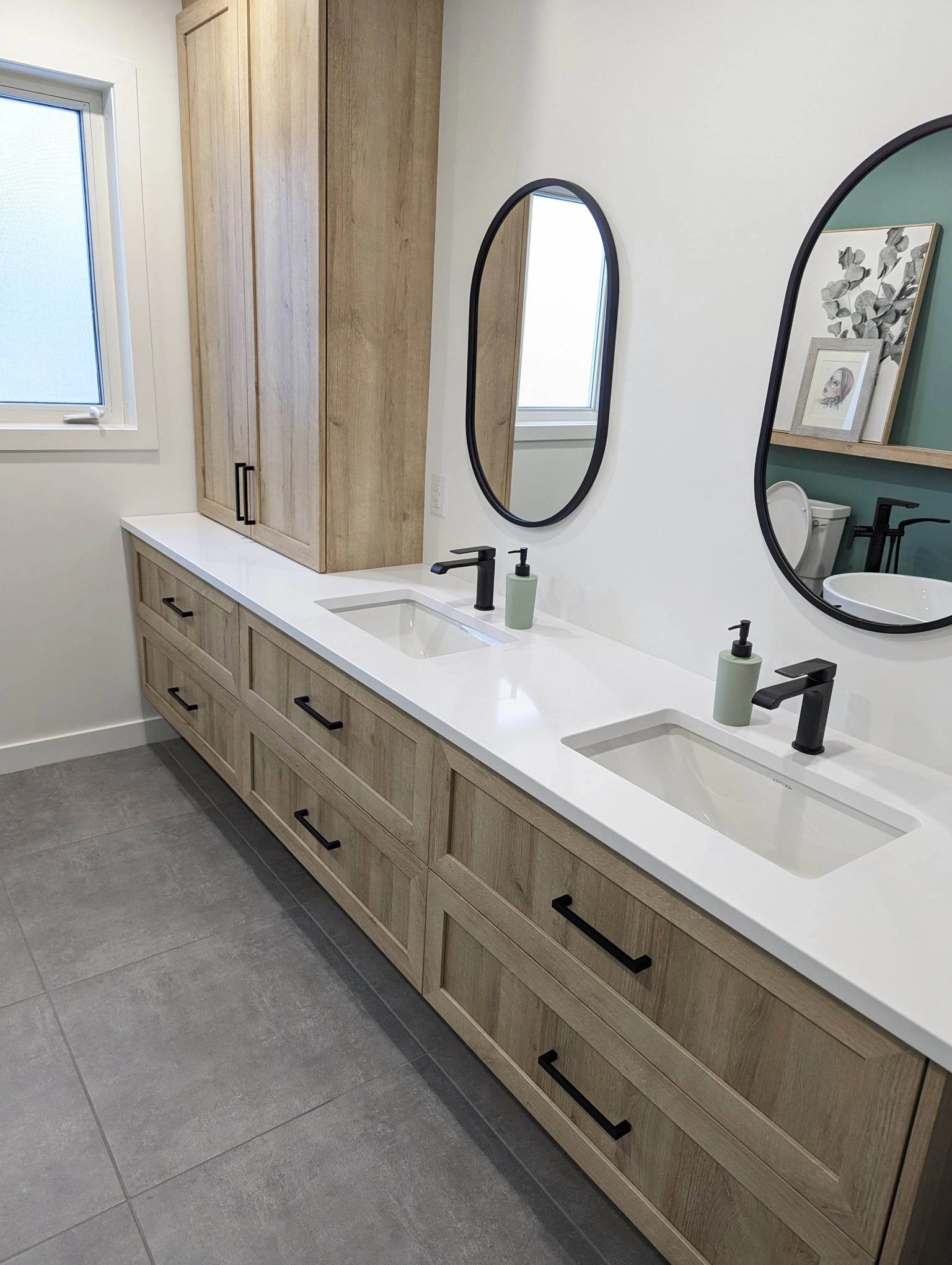 Salle de bain construite par Vilavi Construction